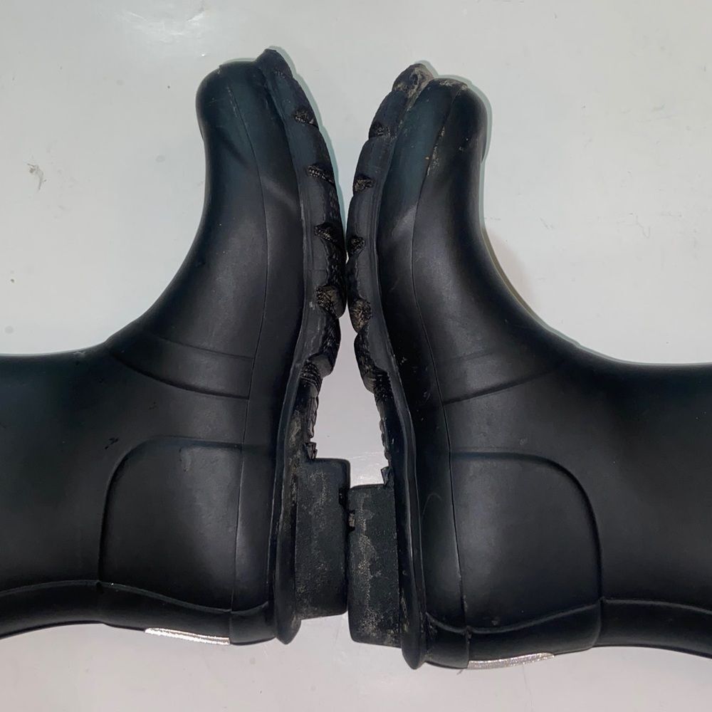 Hunter Classic Black Waterproof Boots Size US 5G/4B - Picture 13 of 16